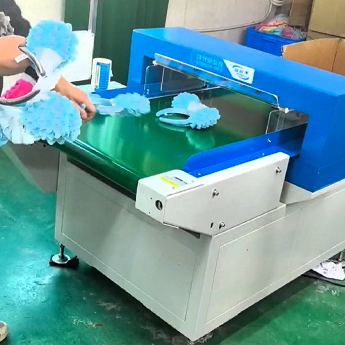 發(fā)箍生產(chǎn)無風(fēng)險！全自動檢針機(jī)護(hù)航品質(zhì)