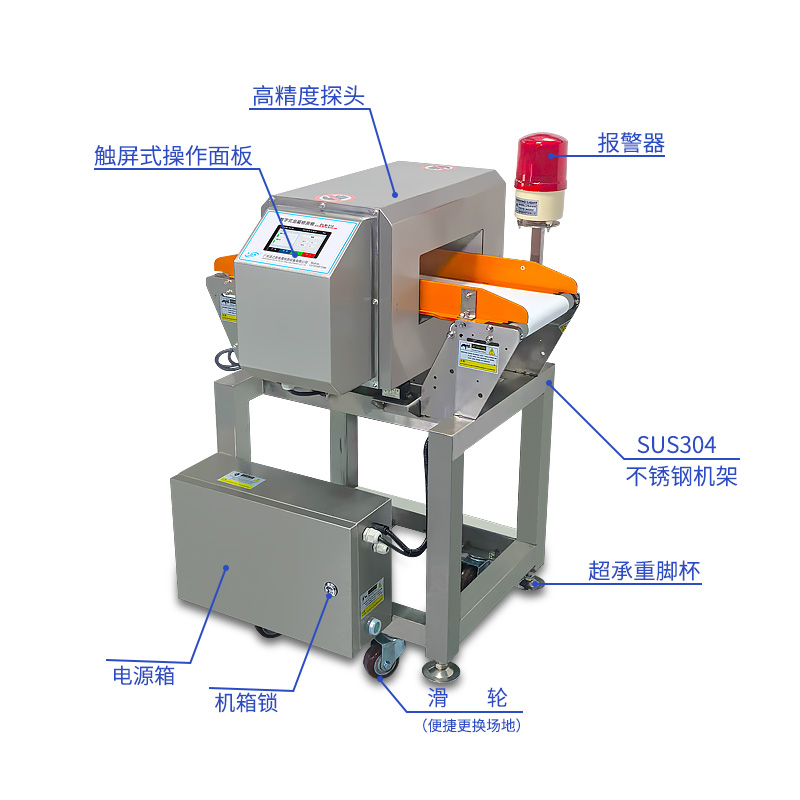2010小型食品金检机可对接检重称包装机 主图4.jpg